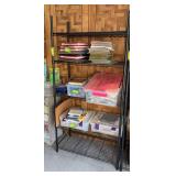 18D x 36L x 72H welded wire shelving unit NO CONTENTS