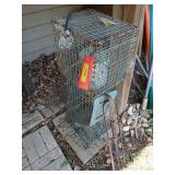 10x12x32 live trap and a mole trap