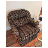 Best Chairs swivel padded arm rocker