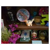 TY bears, James the bookend, snowglobes, cracker jar etc..