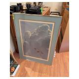 27x36 S/N Robert Bateman "Flying High-Golden Eagle" print 117/950
