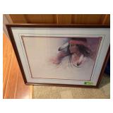 Ozz Franco “Navajo Daydream” 1612/3600 S/N Framed measures 32x26