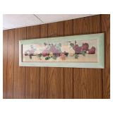 Antique yard long roses print ”A Yard of Roses”