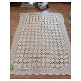 56x74 crocheted table cover