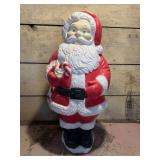 Santa blow mold, approx 32” tall