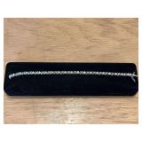 Women’s diamond? tennis bracelet marked 925