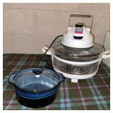 Nu-Wave cooker model AX-707 and Basque stoneware casserole