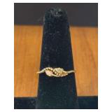 Women’s size 6.75 BHG ring Inside band is marked, but illegible