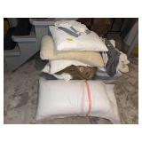 King size bedding, blankets, pillows