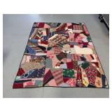 66x80 crazy quilt