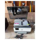 hp 20” monitor and hp Office Jet Pro printer 9015