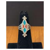 Women’s turquoise ring size 4.75