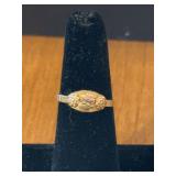 Women’s BHG size 7.5 ring marked 10K