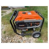 General GP6500 portable generator, shows 9 hours