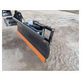 Skid Steer Dozer Blade	WOLVERINE DB-15-84W	"Unused 2025 Skid Steer Dozer Blade Overall Height 27.9in Overall Width 84in Overall Depth 33.2in. Cutting Edge Thickness 1/2-in. Angle 28 degrees left or ri
