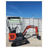 Mini Excavator	CFG	2025		MX15RX	EPA	RATO ,13.5HP,8.6KW,with pilot system, Gasoline  Engine with EPA ,BKT, SN #X001198, SOLON