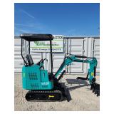 Mini Excavator	CFG	2025		H15R	EPA	420cc Gas Engine, 8.6KW, 15IN Bucket, 4FT Long Tracks, 6IN Wide Tracks, 38.5IN Wide Base, Hydraulic Boom & Bucket Controls ,with pilot system, SN #0711W0003, SOLON