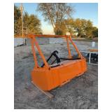 60 drum pioneer machine	Wolverine DUM-26-73W	"Hydraulic Pressure: 3000 psi Height: 54.5 in Overall Width: 72.5 in Overall Length: 49 in Working width: 60 in Weight: 1400 lbs"