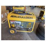 McCulloch F6000MK Portable Generator 11HP gas engine w/cord #12