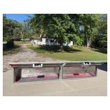8’ long x 16” x 18” high Westin Brute diamond plate toolbox