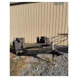 Super Heavy Duty trailer w/pintle hitch 12