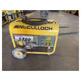 McCulloch F6000MK Portable Generator 11HP gas engine w/cord #3