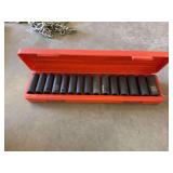 Tekton Metric Impact sockets set 1/2 drive 10 to 24 mm