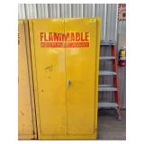 Double door Flammable Storage cabinet 34 x 34 x 65 2 shelves. RIGHT CABINET