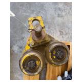I beam trolley for Hoist/Gantry used on and fits previous lot