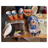 Quaker Oats collectibles as shown