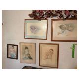 Five BPG prints