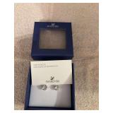 Swarovski stud earrings in original box