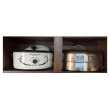 Nesco 6qt toaster oven and stainless steel roaster
