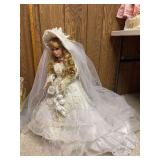 “Dawn” brides doll by Rustie Approx 28” tall