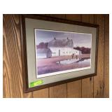 Framed 34x24 S/N “Autumn Memories” by LR Kaatz 1420/1600