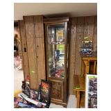14D x 19L x 72H lighted display case NO CONTENTS