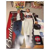 Dale Sr and Jr life size cardboard cutouts