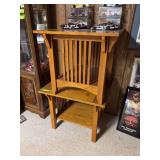 Two mission style end tables 25x28