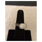 Ring marked 925, sz 6