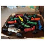 Flat of Scale Models tractors