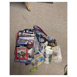 Dale Earnhardt Sr and Jr collectibles as shown