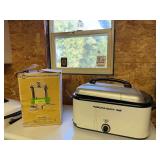 30 cup coffee maker and elec roaster
