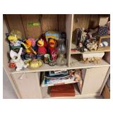 Fraggle Rock characters, oil lamp, chuck wagon, coins, watch fobs, lighters, games, incomplete flatware set and more