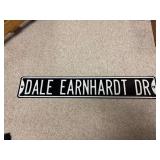 Dale Earnhardt Dr wall sign Approx 36” long