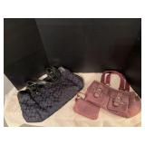Two Coach purses