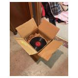 Box of old records