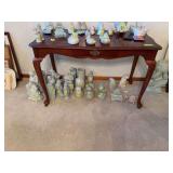 22x45x30H sofa table with single drawer NO CONTENTS