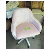 Rolling swivel PINK chair