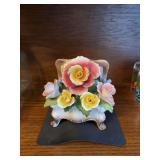Made in Italy Capodimonte porcelain flower