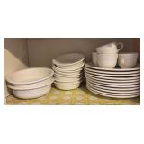 White Fiesta dishes